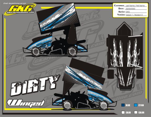 DIRTY WINGED KART KIT